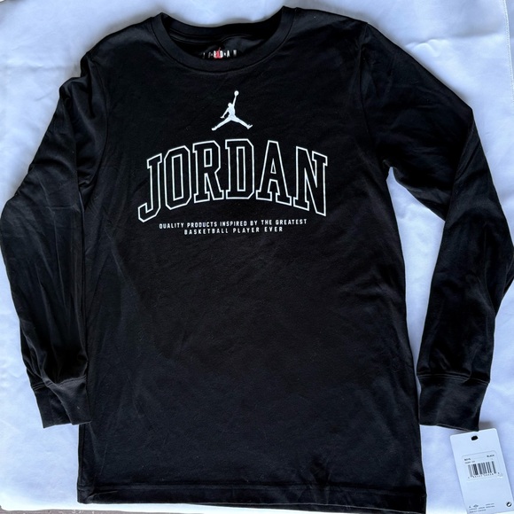 Nike Boys' Polyester Long Sleeve Tops, Shirts & T-Shirts for Boys - Picture 3 of 8